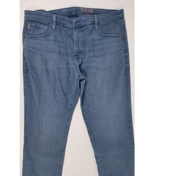 Adriano Goldschmied Tellis Modern Slim Mens 38x42 Blue Ag-ed Denim‎ Pants - Picture 2 of 12